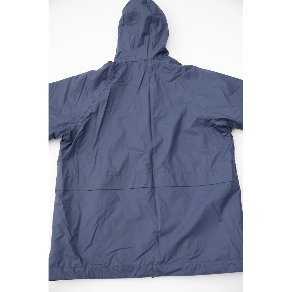 Misty Harbor Men's Hooded Rain Jacket Blue Fleece Lined Waterproof Coat Size L - Picture 8 of 13